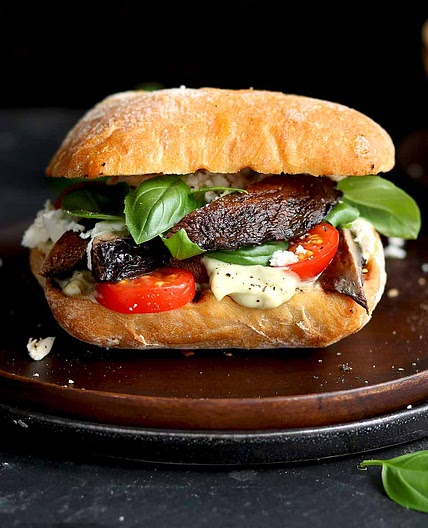 Portobello Mushroom Sandwich