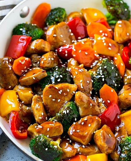 Teriyaki Pork Stir Fry