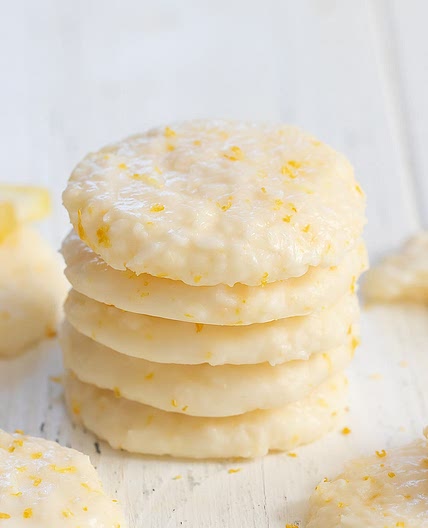 3 Ingredient No Bake Lemon Cookies