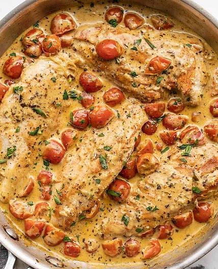 Creamy Pesto Chicken