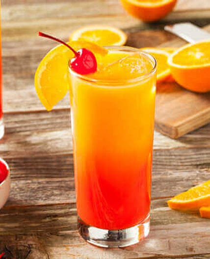 Tequila Sunrise ohne Alkohol - Millennium Bartending