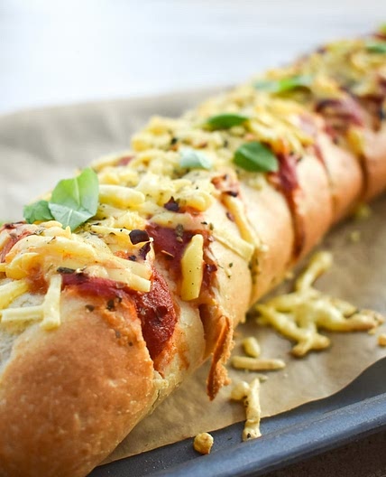 Quick Garlic Pizza Bread Recipe