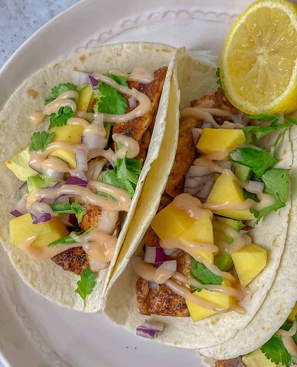 Blackened Mahi Mahi Fish Tacos
