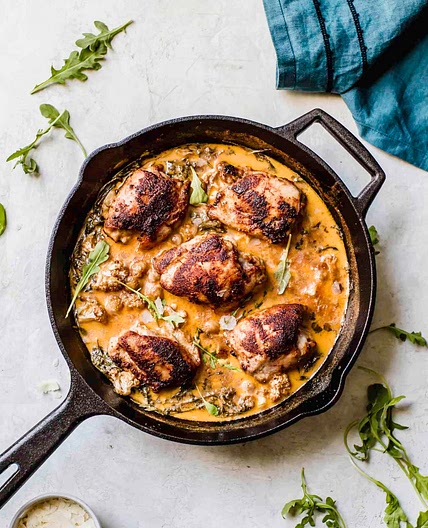 One Skillet Lemon Butter Chicken