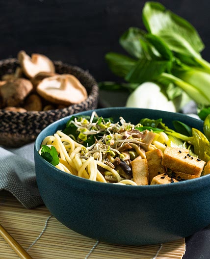 Vegane Ramen-Suppe