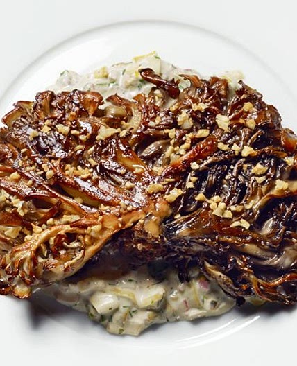 Seared Maitake Mushrooms