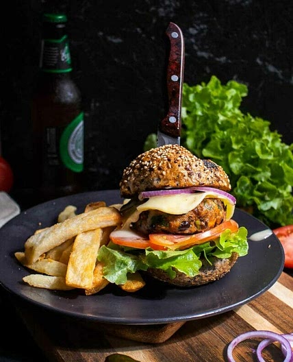 Quick n Easy Vegan Burger