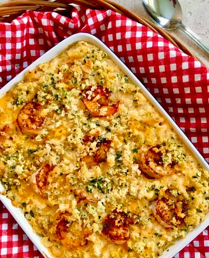 Cajun Shrimp Mac and Cheese