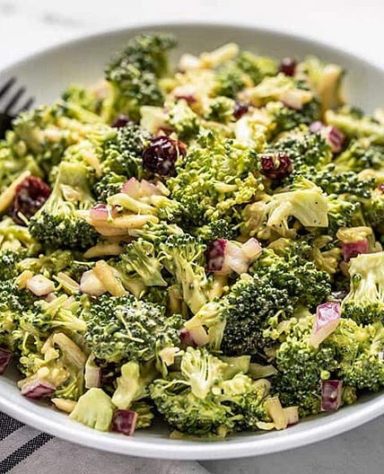 Honey Mustard Broccoli Salad
