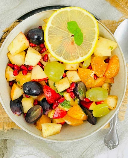 Fruit Chaat (Indian Fruit Salad)