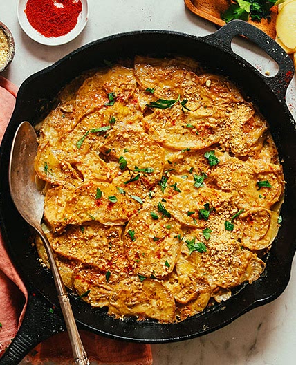 Easy Vegan Scalloped Potatoes