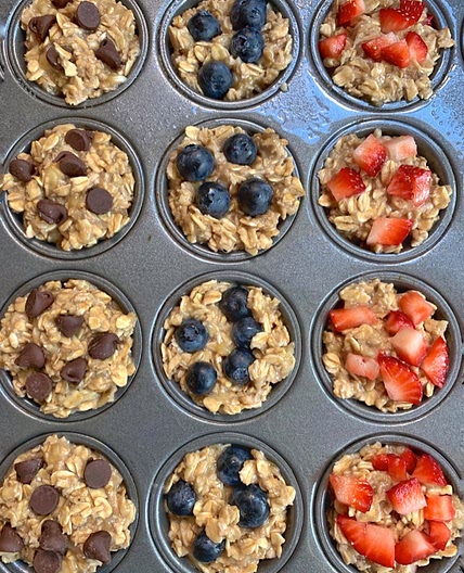 Healthy Banana Oat Muffins Recipe