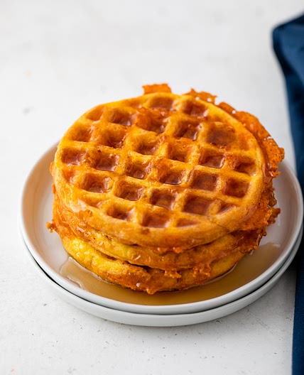 2 Ingredient Chaffles (only 1 net carb each!)