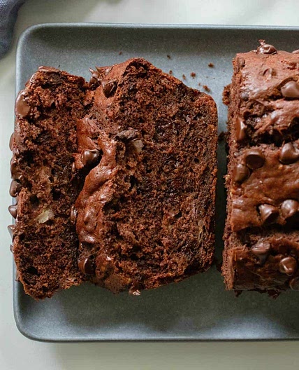 Double Chocolate Banana Bread