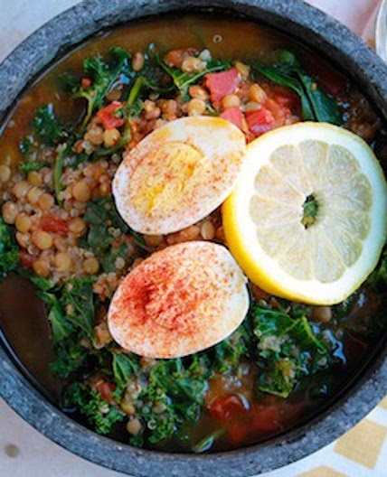 Lentil, Quinoa, and Kale Soup
