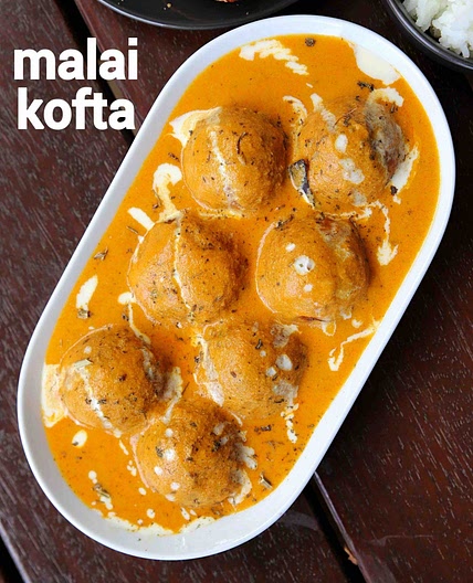 malai kofta recipe | malai kofta curry | creamy kofta balls curry