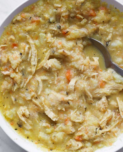 30-Minute Anti-Inflammatory Cauliflower Chicken Soup Recipe