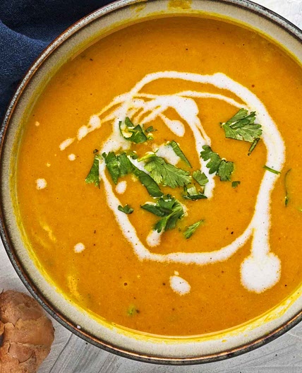 Carrot Ginger Soup (Cozy and Rich!)