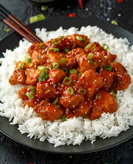 Poulet Général Tao croustillant