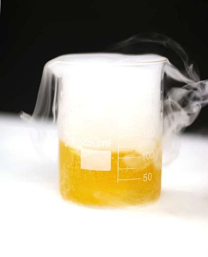 Dry Ice Cocktails with Skittles-Infused Vodka