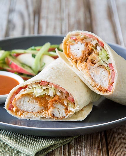 Buffalo Chicken Wraps