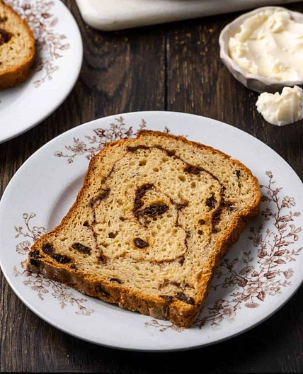 Gluten Free Cinnamon Raisin Bread