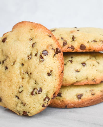 Low-FODMAP 'Copycat' Panera Chocolate Chip Muffies (Muffin Tops); Gluten-free, Dairy-free