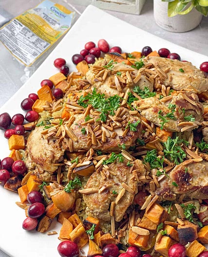 Layered Rice Veggie Pilaf