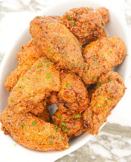 Lemon Pepper Chicken Wings
