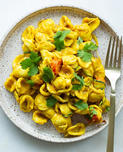 Creamy Spiced Vegan Pasta