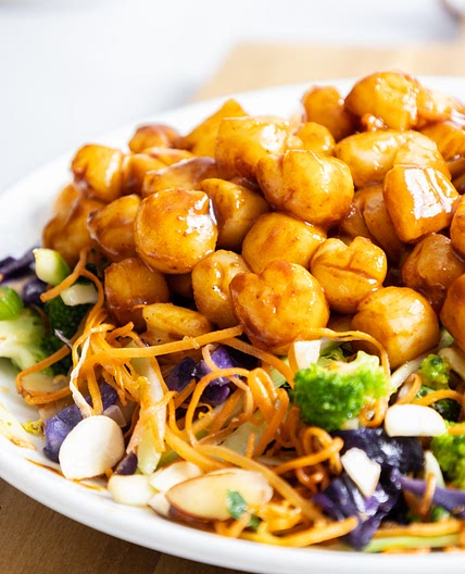 Hoisin Glazed Sea Scallops