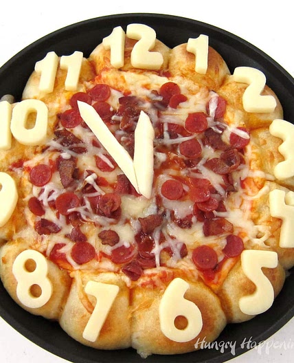 Skillet Pizza Dip Countdown Clock