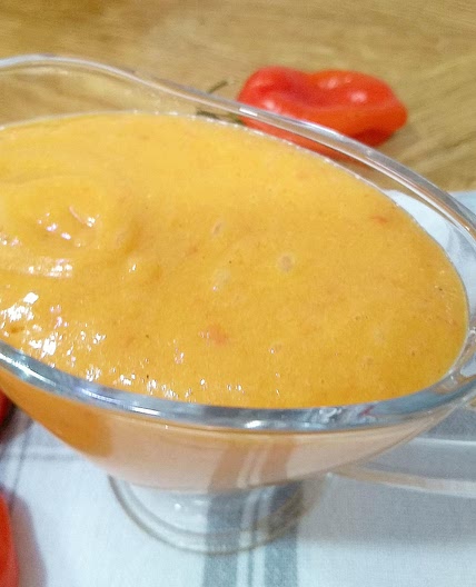 Receta de Salsa de mango con habanero