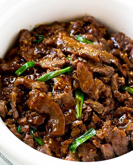 Slow Cooker Mongolian Beef