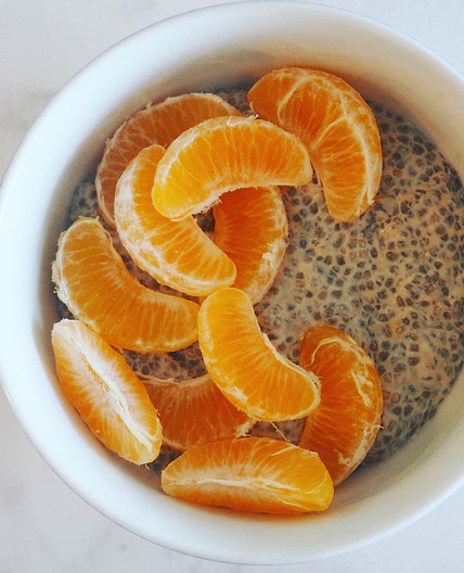 Orange Creamsicle Chia Pudding