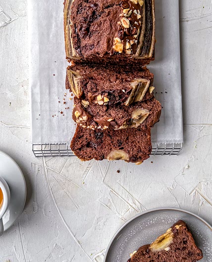 Double Chocolate Banana Bread