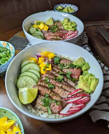 Irresistible Carne Asada Bowls (Paleo, AIP, Whole30)