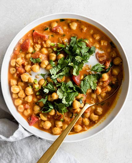 Coconut Chickpea Curry