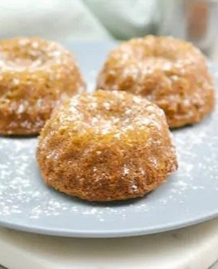 Keto Pumpkin Spice Mini Bundt Cakes