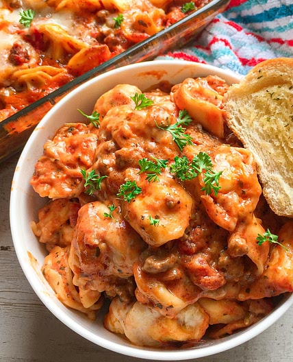 Baked Cheese Tortellini