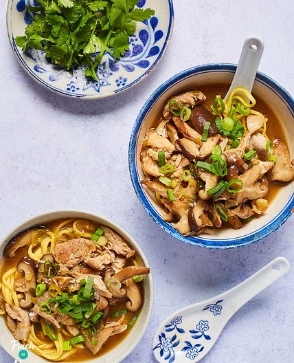 Chicken Shiitake Mushroom and Chilli Broth | Slimming & Weight Watchers Friendly