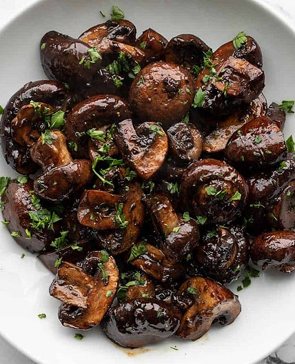 Balsamic Roasted Mushrooms