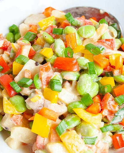 Edamame Potato Salad