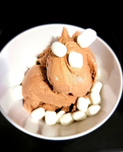 Ninja Creami Frozen Hot Chocolate Ice Cream