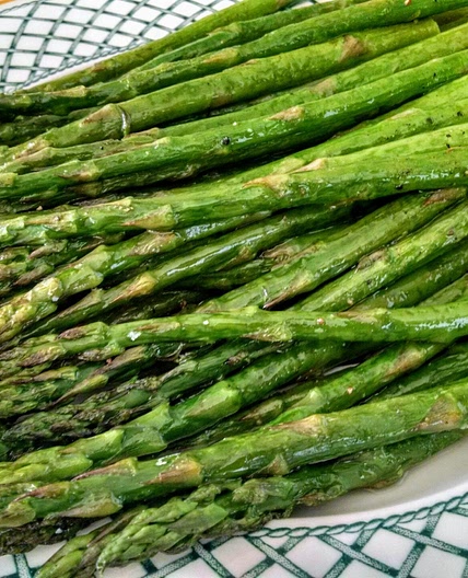 Roasted asparagus