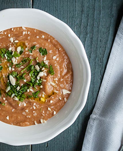 Vellutata di verza e fagioli borlotti