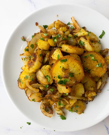 Fried Potatoes and Onions