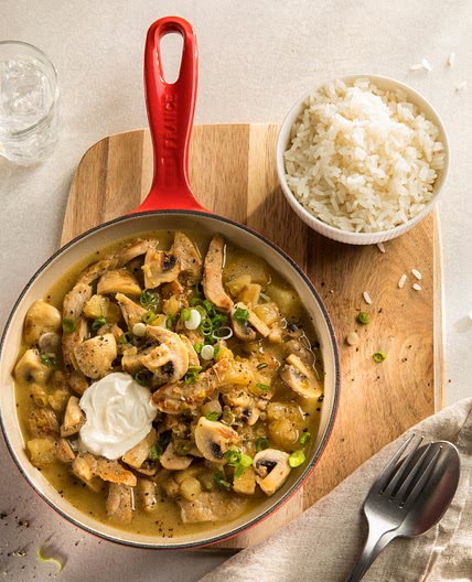 Schweine-Geschnetzeltes „Deluxe”