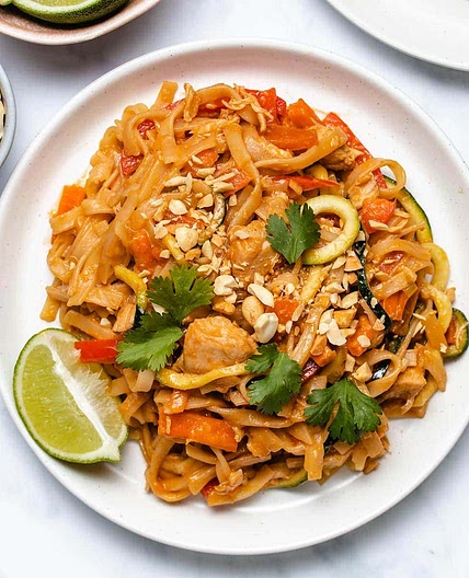 Instant Pot Chicken Pad Thai