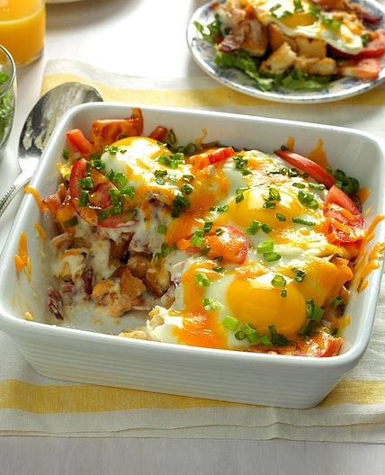 BLT Egg Bake